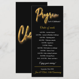 Programa Black & Gold Textura 3d Dourada Design Mi