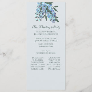 Programa Blue Floral Delphinium