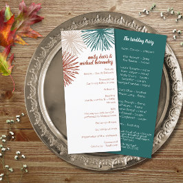 Programa Bright Modern Abstrato Darn Teal Copper Bisque