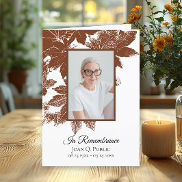 Programa Brown Fall Deixa Serviço Funeral Dobrado