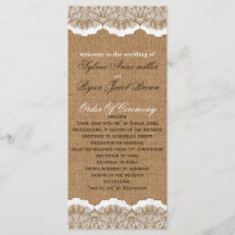 Burlap Rustic Chic e casamento com o Lace Country