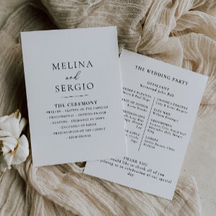 Programa Calliografia de Casamento Negro e Branco