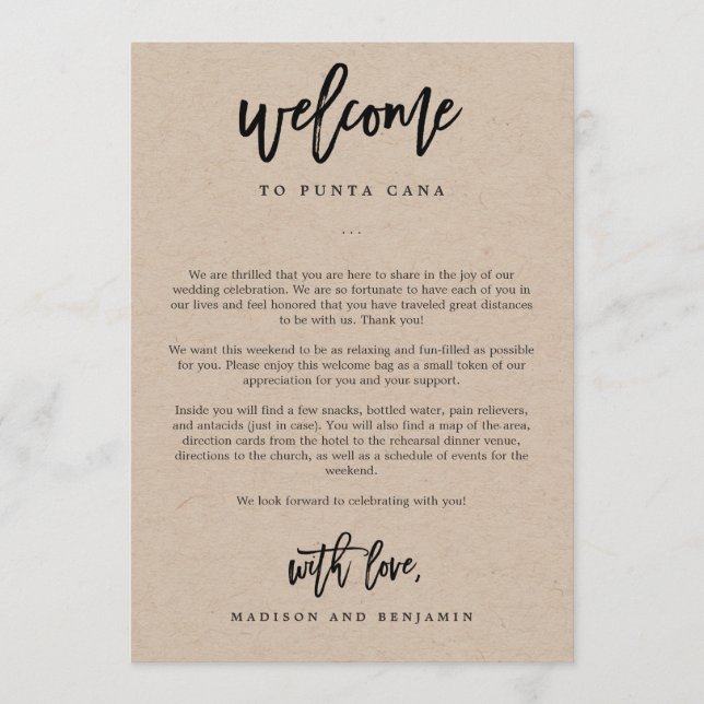 Programa Carta de Boas-Vindas e Itinerário Saco de Boas-Vin (Frente)