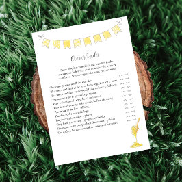 Programa Cartaz de pelúcia e cartaz de mel