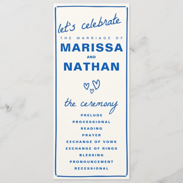 Programa Casamento Azul Retirado Junto (Frente)