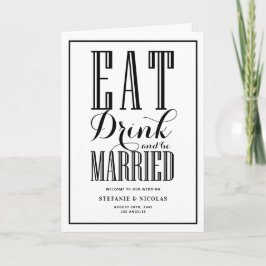 Programa Casamento Black Eat, Drink and Be Married