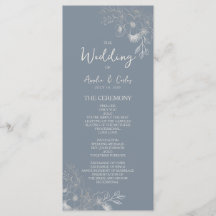 Casamento Botânico em Azul Poeirento