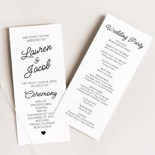 Programa Casamento branco mínimo minimalista moderno