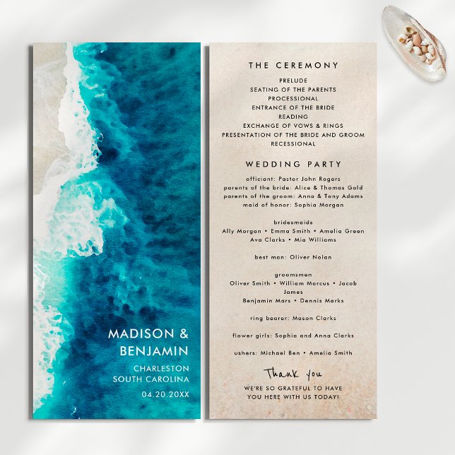Programa Casamento com areia de praia do Oceano Azul-Marinh (Criador carregado)