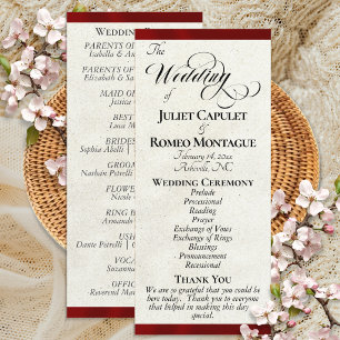Programa Casamento com Fita Vermelha