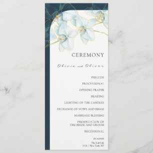Programa Casamento com Orquídea Azul Suave