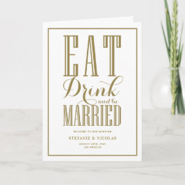 Programa Casamento Coma, Beba e Seja Casado