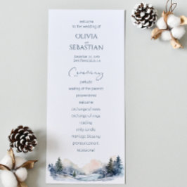 Programa Casamento da Floresta de Inverno da Rússia Woodlan
