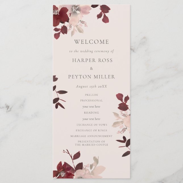 Programa Casamento de Amor de Jardim (Frente)