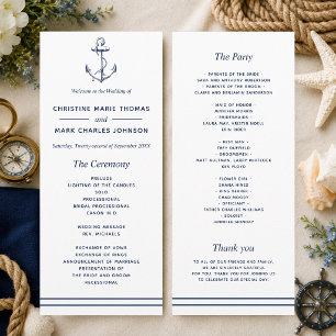 Programa Casamento de Âncora de Marinho Náutico