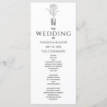 Casamento de Caligrafia Moderna Simples