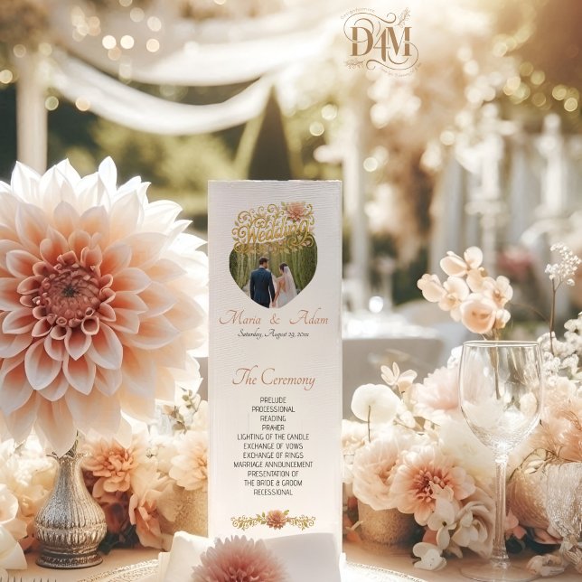 Programa Casamento de Dálias Elegantes com Rosa e Roteiro D (Criador carregado)