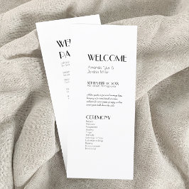 Programa Casamento de Deco Moderno Minimalista