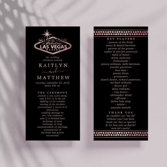 Programa Casamento de Destino de Las Vegas (Criador carregado)