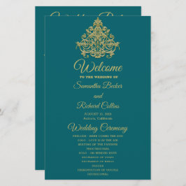 Programa Casamento de Elegância Gilded