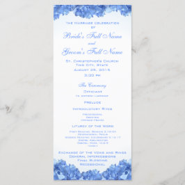 Programa Casamento de Hydrangea Azul