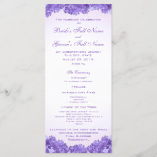 Programa Casamento de Hydrangeas Roxo
