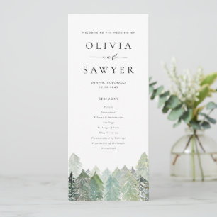 Programa Casamento de Inverno Floresta de Sempre-Vivas com