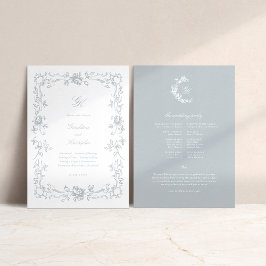 Programa Casamento de Monograma de Regência