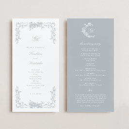 Programa Casamento de Monograma de Regência