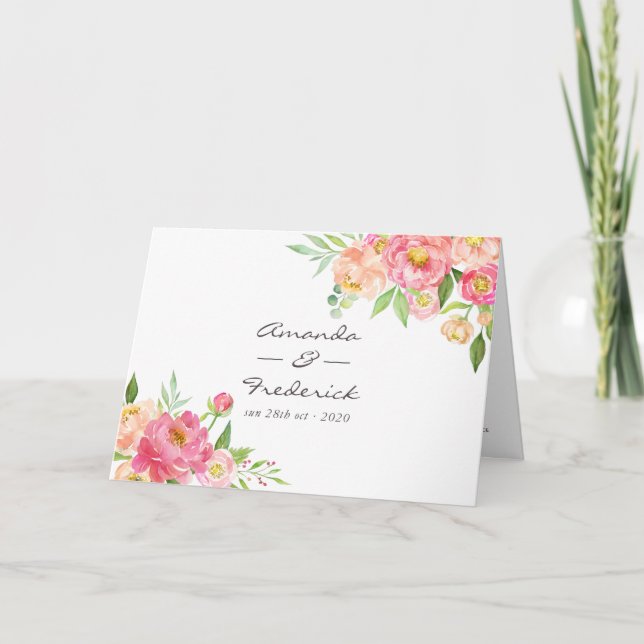 Programa Casamento de Peões de Aquarela (Frente)