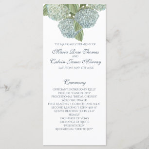 Programa Casamento de Peonies