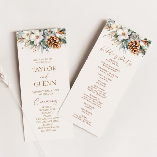 Programa Casamento de Pinho-Árvore-Cone das Flores de Inver (Criador carregado)