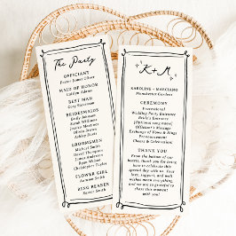 Programa Casamento de Portas Desenhadas à Mão