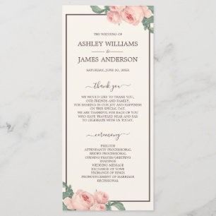 Programa Casamento De Rosa Cor-De-Rosa Esbranquiçada, Chic