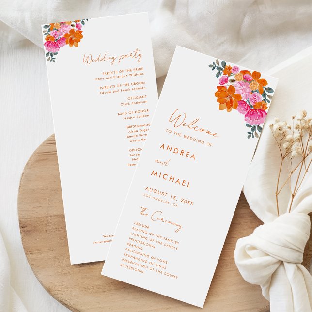 Programa Casamento De Sangue De Vibrante Floral Cor-De-Lara (Criador carregado)