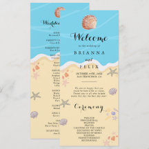 Casamento de Verão Minimalista Oceano Azul