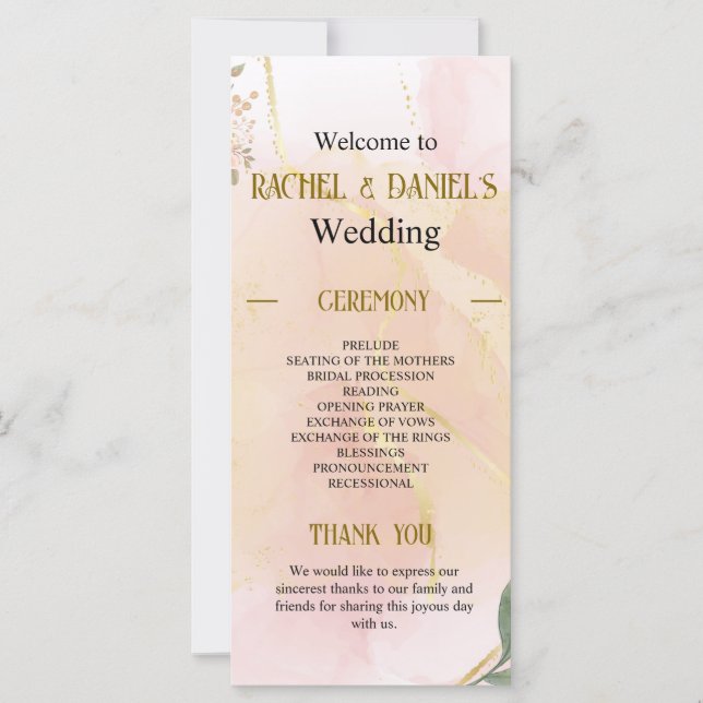 Programa Casamento Doméstico Regência-Rússia (Frente)