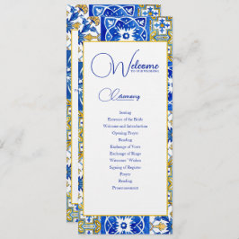 Programa Casamento dos azulejos do Verão mediterrânico