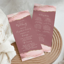 Programa Casamento Dourado de Agate Dusty Rosa