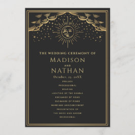 Programa Casamento Dourado entre Sun e Moon Tarot