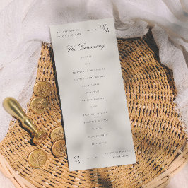 Programa Casamento Editorial Minimalista Marfim
