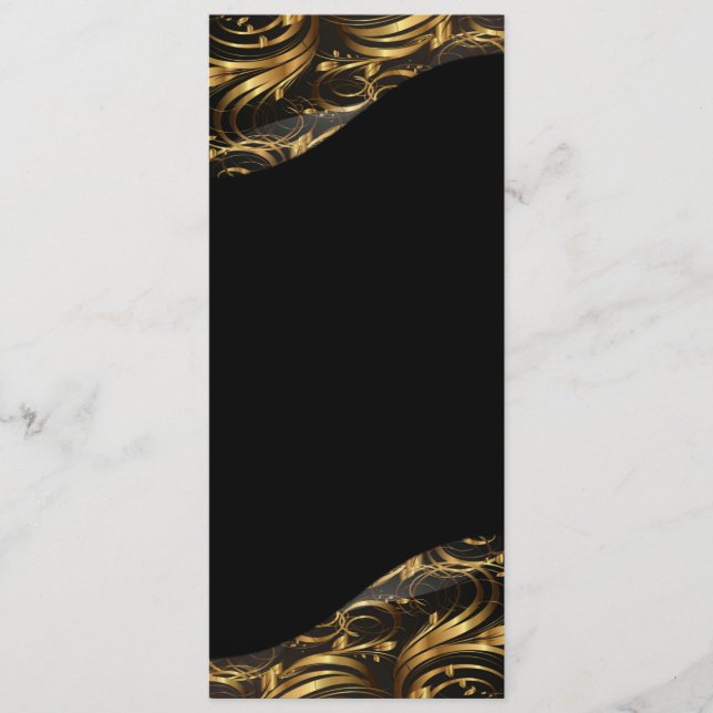 Programa Casamento Elegante Moderno (Frente)