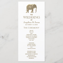 Programa Casamento elegante simples