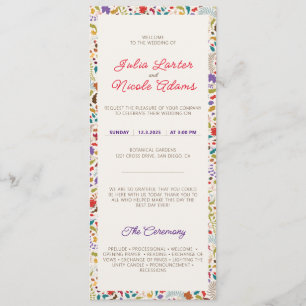 Programa Casamento Exótico de Jardins de Flores Selvagens d