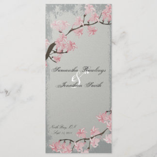 Programa Casamento Floresta de Cereja Rosa-Rosa-Ci