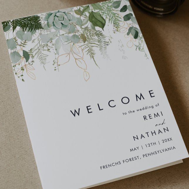 Programa Casamento Foliar Dourado e Verde (Criador carregado)