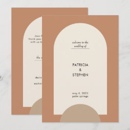 Programa Casamento Geométrico do Arco do Arco de Sand Boho