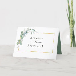Programa Casamento Geométrico Eucalyptus Watercolor
