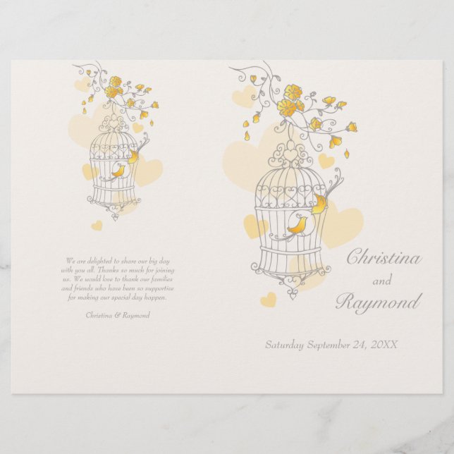 Programa Casamento Grande de cinzas amarelas da ga (Frente)