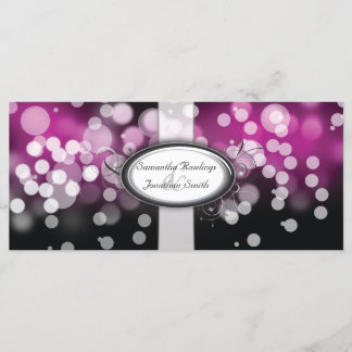 Programa Casamento - Luzes Brilhantes Rosa e Silve